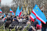 "Свободу Евгении Гуцул". Акция протеста проходит в Комрате