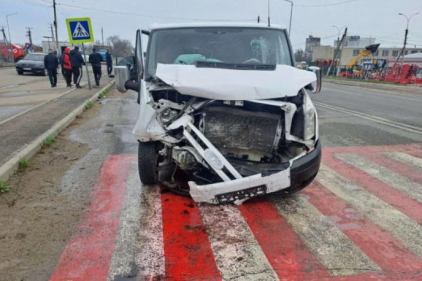 ДТП на пешеходном переходе в Комрате – два водителя попали в больницу