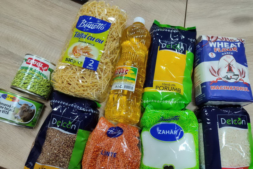 К празднику Пасхи. В Комрате раздадут более тысячи продуктовых пакетов