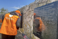 В Оргееве команда Inima Moldovei облагородила территорию местного Мемориала Славы