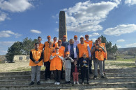 В Оргееве команда Inima Moldovei облагородила территорию местного Мемориала Славы