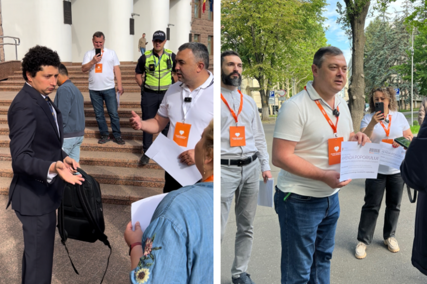 За "издевательства" над народом. Inima Moldovei выписала "штрафы" депутатам от PAS