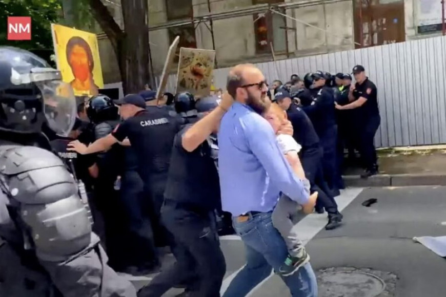 Ирина Влах о столкновениях с полицией в Кишиневе: "у режима PAS нет ни Бога, ни совести, ни уважения к детям"