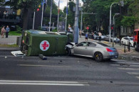 Машина Нацармии Молдовы попала в ДТП в Кишиневе