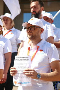 "15 лет тюрьмы за кражу выборов". Inima Moldovei устроила протест против фальсификаций PAS