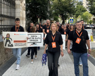 "Здесь убили свободу слова". Активисты Inima Moldovei устроили протест у Совета по аудиовизуалу
