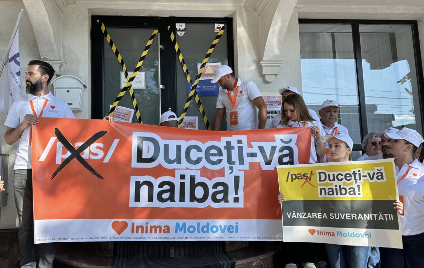 PAS, давай до свидания! Inima Moldovei «закрыла» офис «жёлтой группировки»