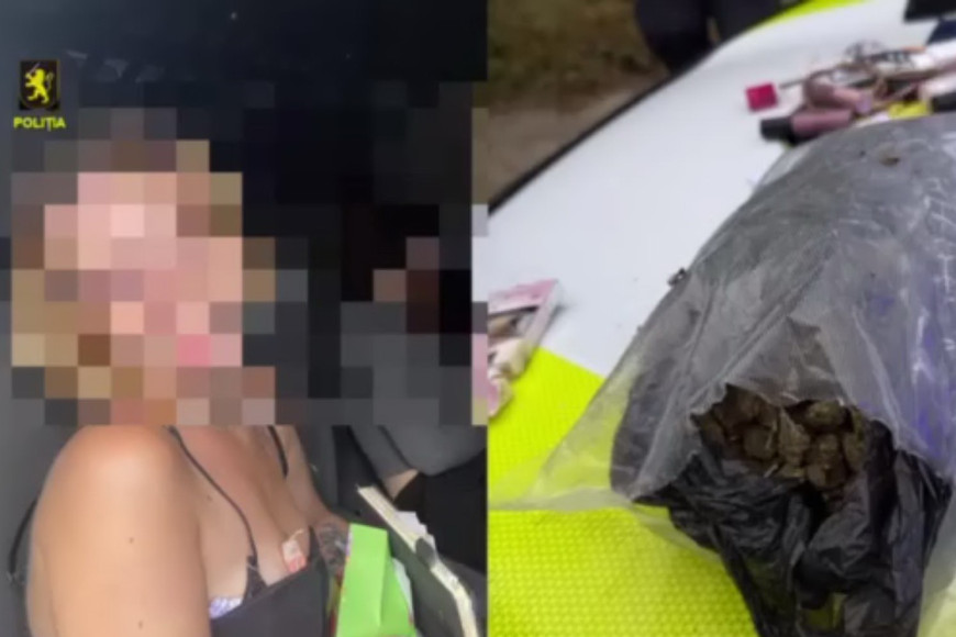 У нее было 2 кг марихуаны. В Кишиневе задержали молодую женщину