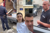 Две палатки и 800 газет: полиция Молдовы продолжает "героически бороться" против агитматериала Inima Moldovei