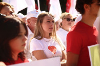 «Захваченный КС стал филиалом PAS». Патриотический блок вывел людей на протест