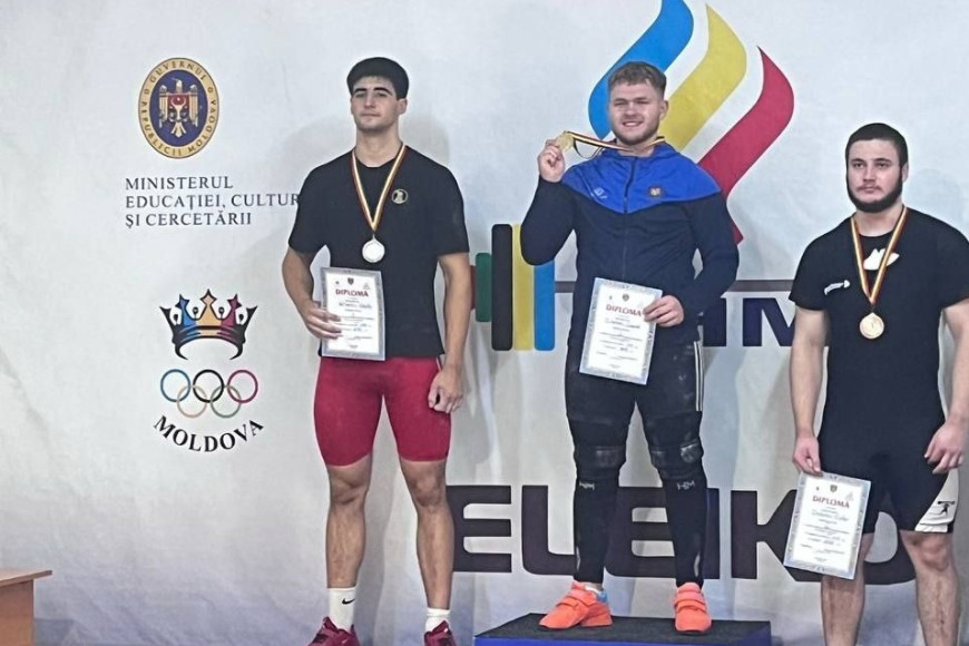 Тяжелоатлеты из Гагаузии стали призерами чемпионата страны