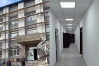 "Европейское село" в Чадыр-Лунге. Идет ремонт здания примэрии