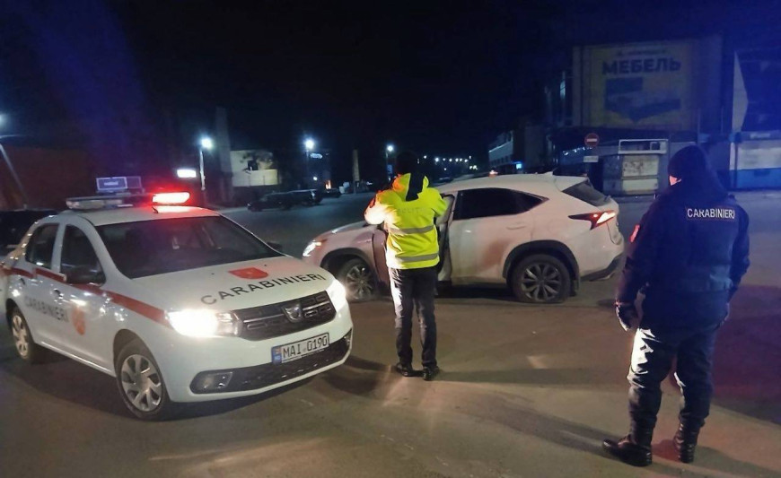 В Комрате Lexus попал в ДТП – водитель был пьян
