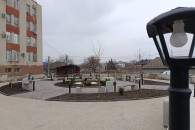 Реконструкция сквера в Комрате подходит к концу