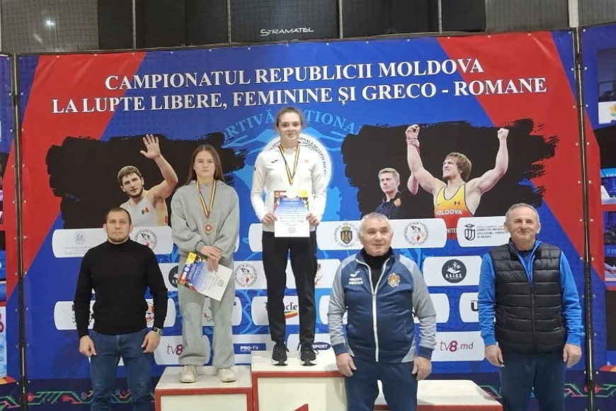 Гагаузские борцы отличились на чемпионате Молдовы по вольной борьбе до 23 лет