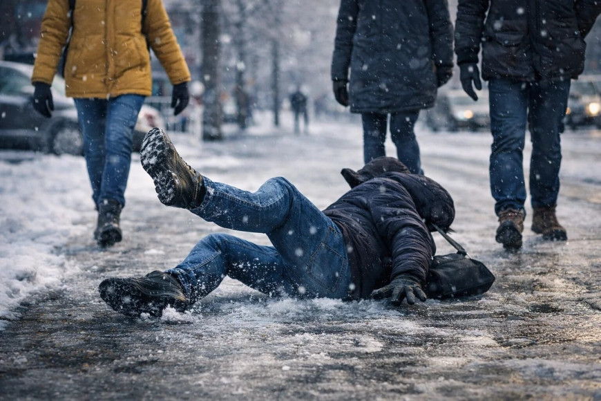 Еще два дня гололеда. Синоптики прогнозируют "скользкие" выходные в Гагаузии