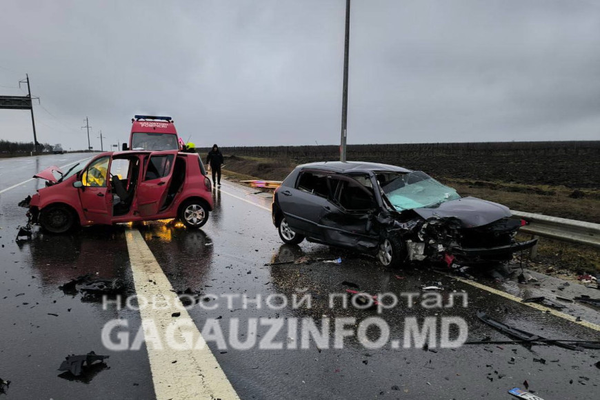Жуткая авария на комратской объездной: шесть человек в больнице