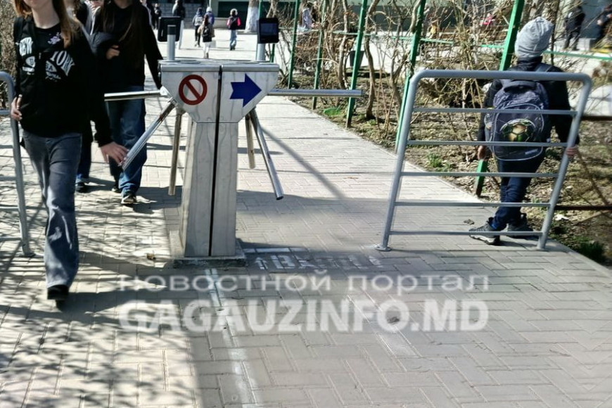 В одном из лицеев Гагаузии установили систему распознавания лиц и цифрового контроля доступа