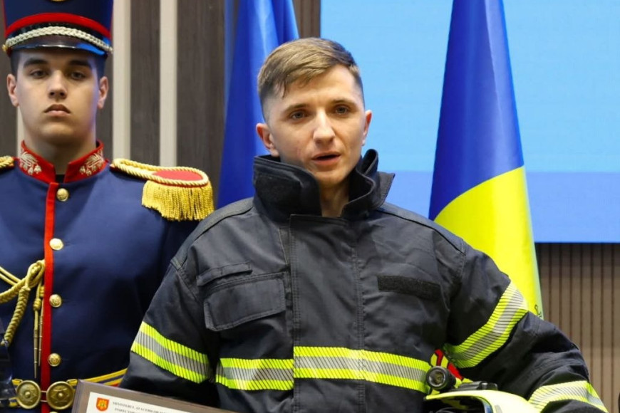 Пожарный из Вулканешт признан лучшим в Молдове