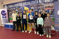 Теннисистки из Комрата и Авдармы завоевали две медали чемпионата Молдовы U15