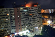 В Румынии БПЛА врезался в многоквартирный дом: возник пожар