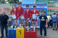 Юные самбисты из Казаклии завоевали золото и две бронзы на чемпионате Молдовы