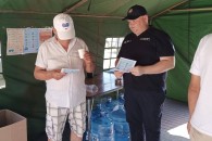 В Гагаузии снова установили палатки "антижара"