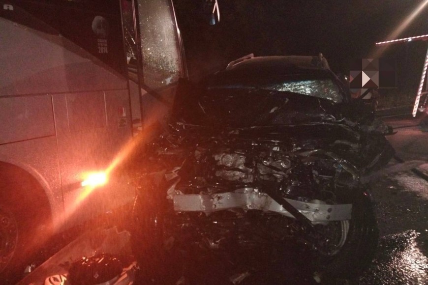 Два человека погибли в ДТП с рейсовым автобусом на трассе Кишинев-Оргеев