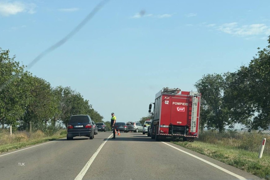 Крупное ДТП на трассе Комрат-Вулканешты: есть пострадавшие