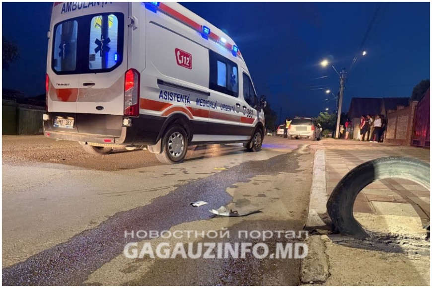 В Комрате Peugeot сбил женщину: водитель был пьян