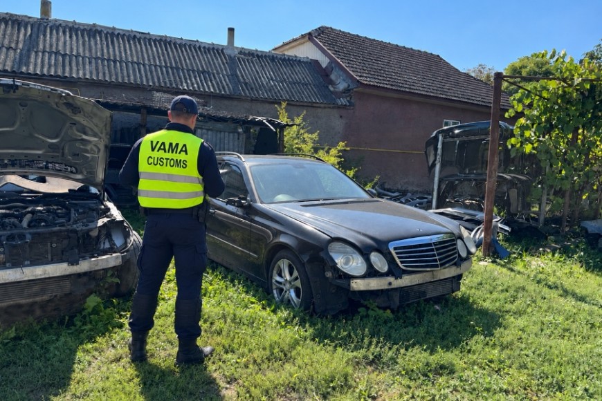 На "разборке" в Тараклии нашли машины, нелегально находящиеся в Молдове