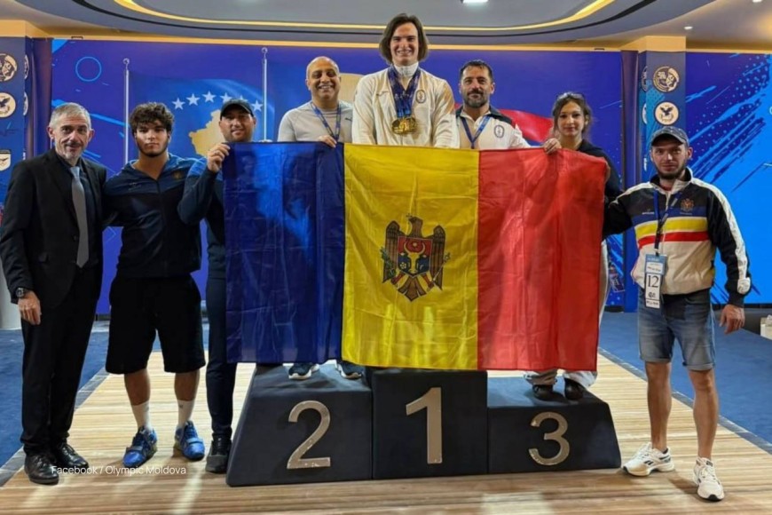 Александр Балджи стал чемпионом Европы U20 по тяжёлой атлетике, установив новый европейский рекорд