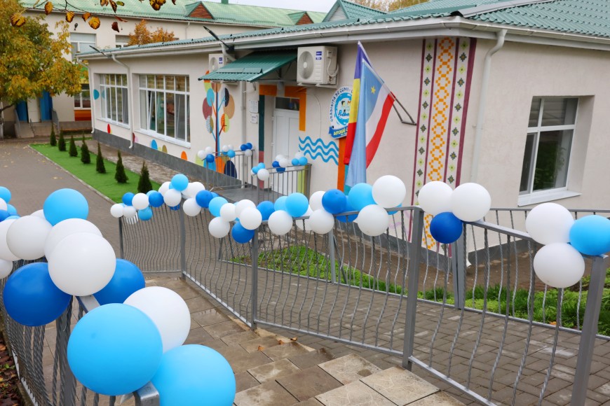 Дождались спустя десятилетия. В деском саду №5 Комрата открылся новый спортивный зал