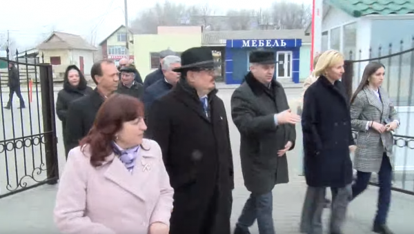 LIVE: Башкан и глава делегации ЕС инспектируют подъезд к рынку Чадыр-Лунги