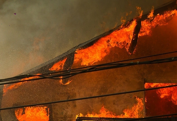 Пожар в Комрате: загорелся частный дом