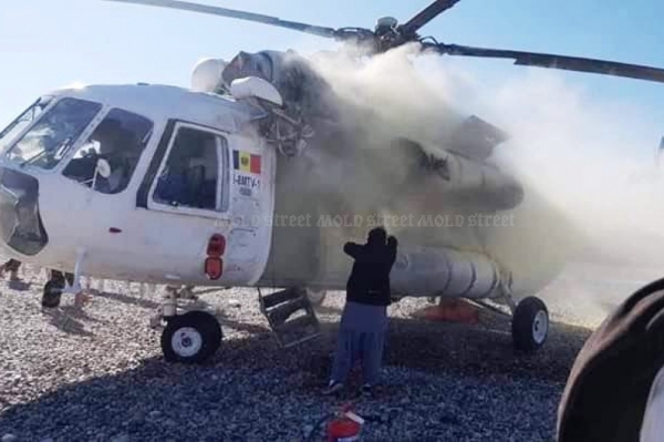 В Афганистане ракетой атаковали молдавский вертолет