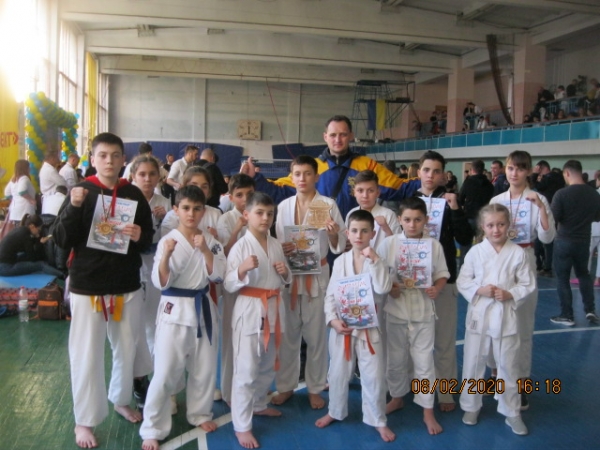 Юные каратисты из Чадыр-Лунги стали призерами открытого чемпионата Николаевской области