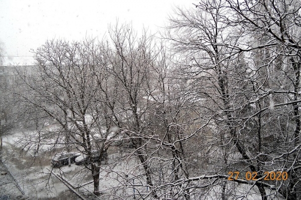 В Молдову возвращается зима; на севере страны выпал снег