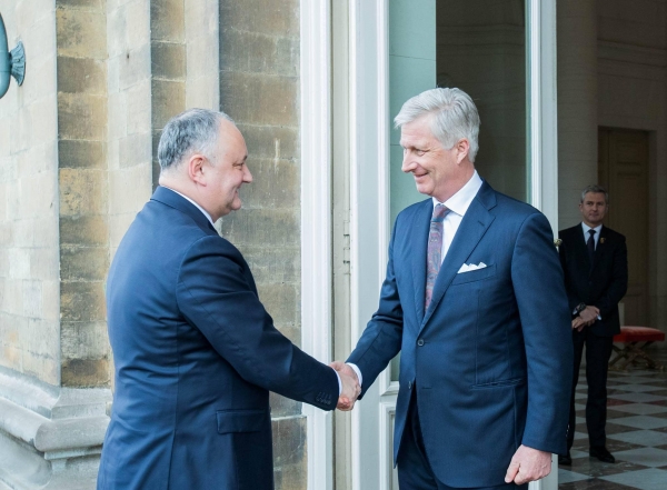 Президент провел встречу с королем Бельгии