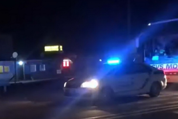 Автобус гагаузской компании под конвоем сопроводили украинские полицейские до границы