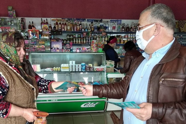 «Обеспечиваем продуктами и масками»: Как в Гайдарах борются с коронавирусом