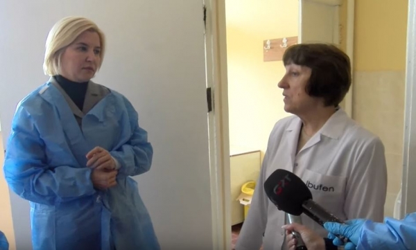 LIVE: Башкан инспектирует отделение для больных коронавирусом