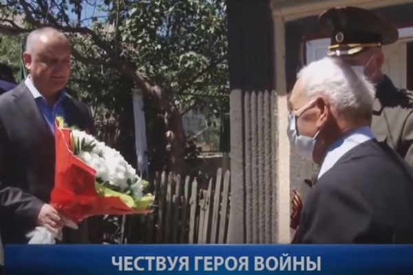 Репортаж: последний ветеран войны из Бессарабского района получил высшую награду страны