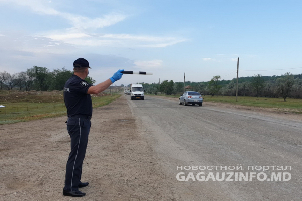 Рейды в Гагаузии: полиция вынесла ряд предупреждений в сфере транспорта