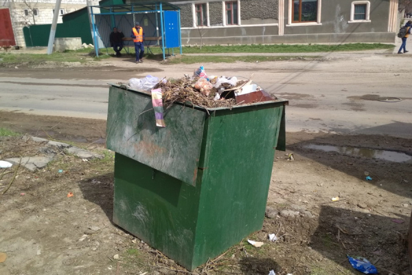 Вывоз мусора в Комрате. Какие категории населения освобождены от оплаты