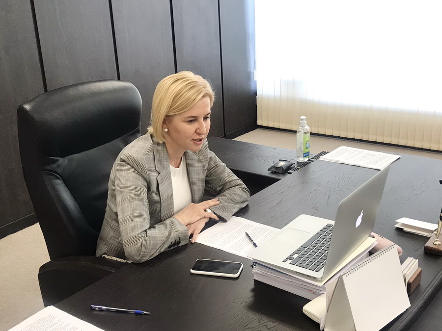 Башкан выступила на онлайн-конференции рабочей группы Парламента и НСГ, организованной ОБСЕ