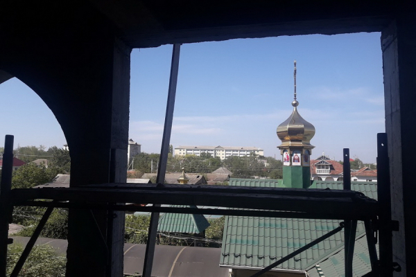 Храм, трапезная и музей. В комратском монастыре идут строительные работы
