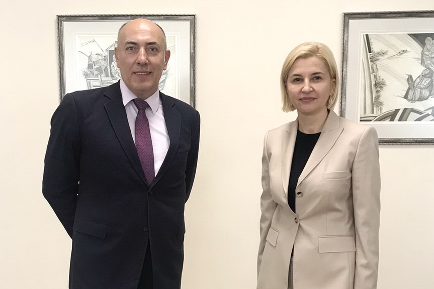 Башкан провела встречу с послом Литвы в Республике Молдова