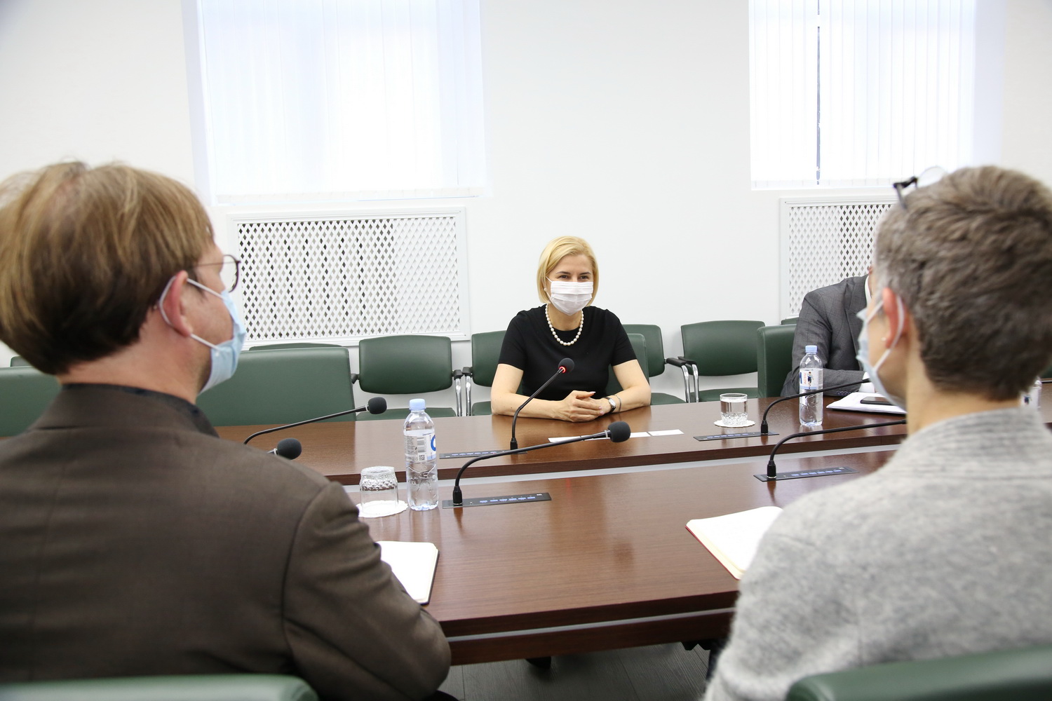 Башкан встретилась с делегацией ОБСЕ по наблюдению за выборами в Молдове