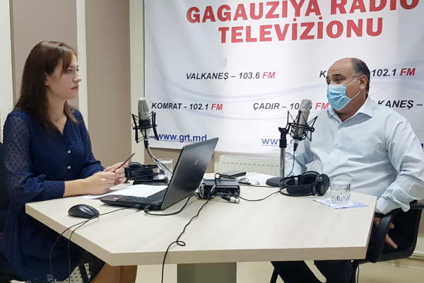 LIVE: Глава «Скорой помощи» Гагаузии на радио GRT